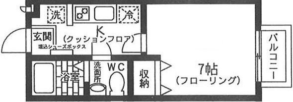 エスポワール の間取り|間取りです。