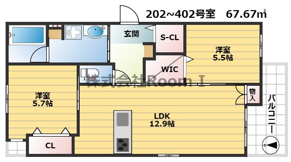 メゾンベール難波