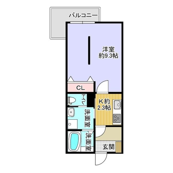【間取り】 | カーサフォルトゥナート岸和田