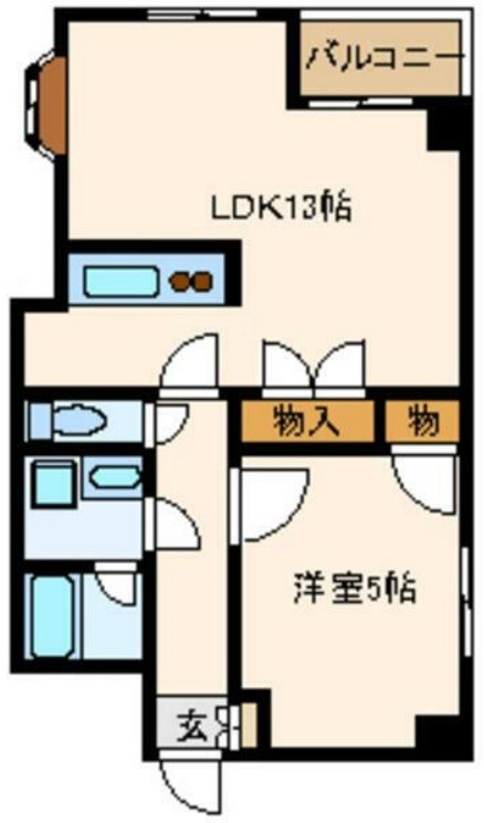 ヒルズ藤の間取り