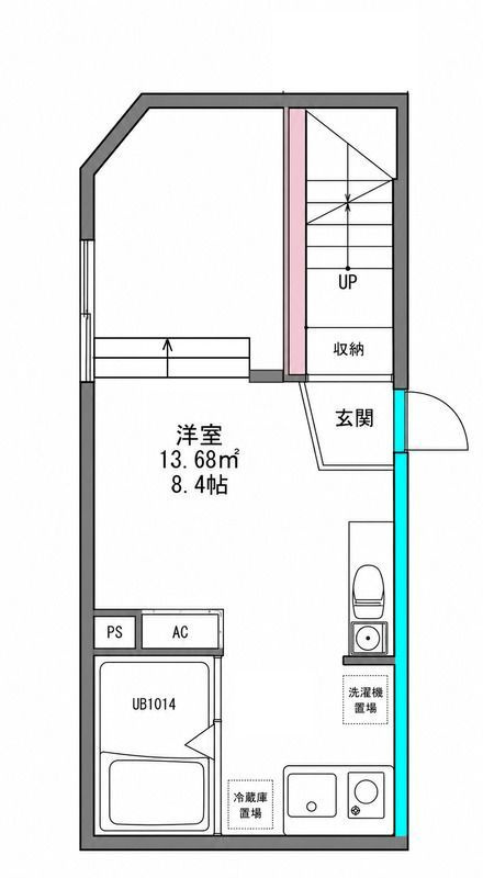 WHレジデンス門前仲町の間取り