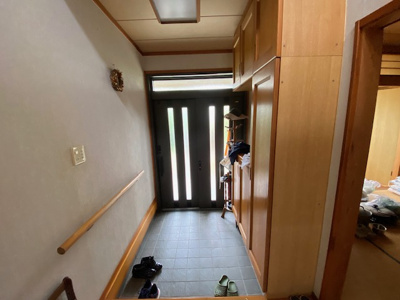 【玄関】 | 田布施・さくら橋近く | ゆったりとした玄関です