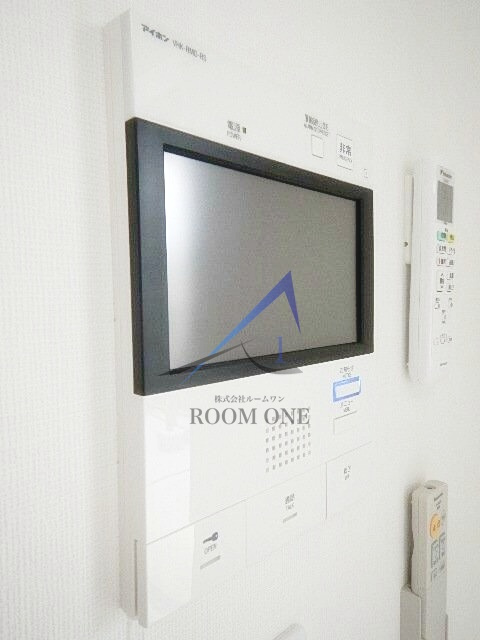 グランド・ガーラ木場のセキュリティ|モニター付きインターホンです。