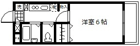 小金井市東町４丁目の賃貸マンションの間取り