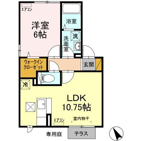 グリーントウナラの間取り