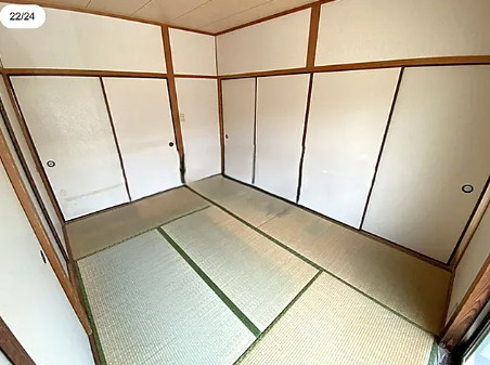 レジデンスひかりの和室|6帖の和室です