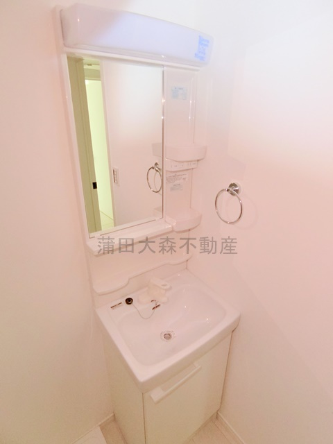 Valle Feliz雑色の洗面所