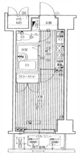 ガラ・シティ笹塚の間取り