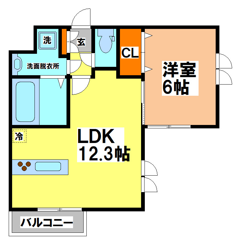 フェリーチェ南荻窪の間取り