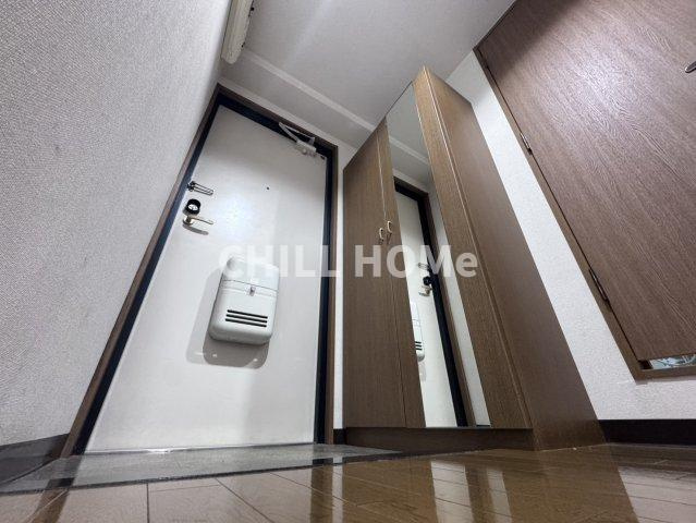 ユアサヴィレッジの玄関|当社、チルホームのHPもご覧ください(^^)/物件情報多数♪