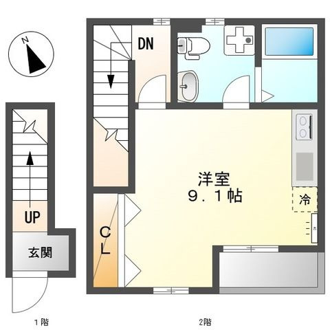 クレシア本郷台の間取り