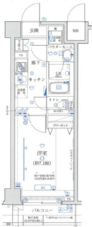 【間取り】 | ステージグランデ生田駅前 | 間取りです。