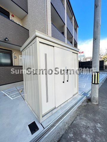 大阪市西淀川区御幣島６丁目のアパートのその他共用部分|外観もきれいです