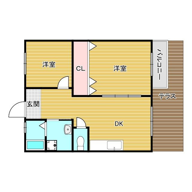 ますみマンションの間取り