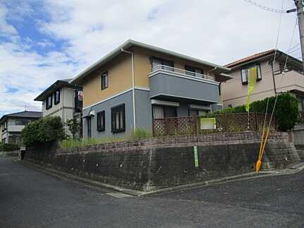 佐伯区藤の木２丁目の前面道路含む現地写真