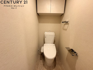 温水洗浄便座つきで便利です