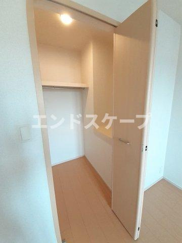リトル　ウッズⅡの収納|高崎、前橋のお部屋探しはエンドスケープまで！お客様の理想お聞かせ下さい♪