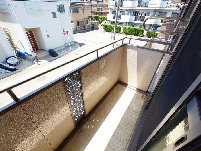 パークコート砂川　壱・弐番館のバルコニー