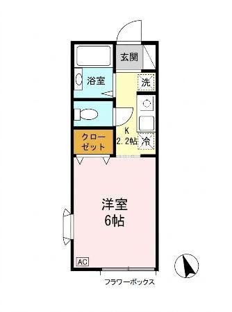 セジュール レジデンスの間取り