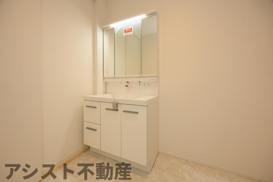 サンコート 飯塚市東徳前の独立洗面台|独立洗面台です