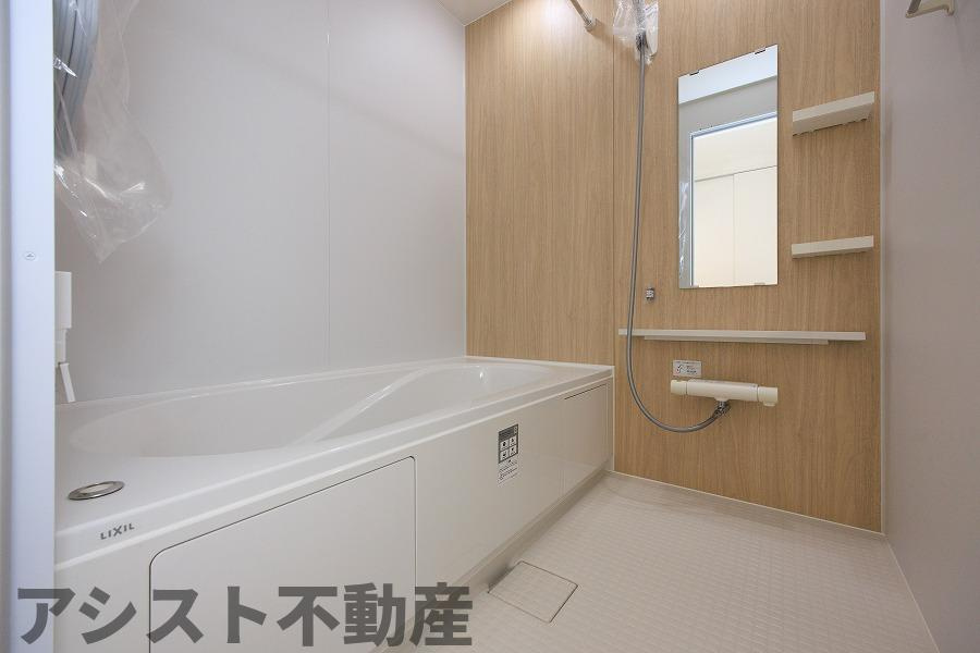 サンコート 飯塚市東徳前の浴室|コンパクトで使いやすいお風呂です