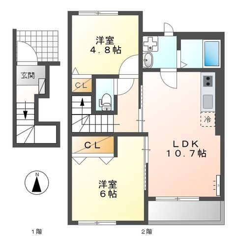 ハーモレストの間取り