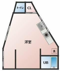 第二アルプスハイツの間取り|間取りです。