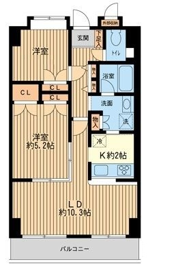 プリヴェ根岸の間取り|間取りです。