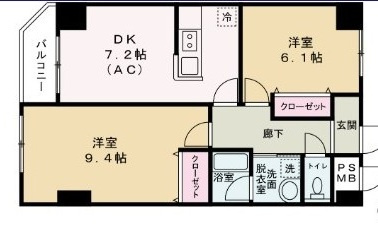 ネクサス立石の間取り|間取りです。