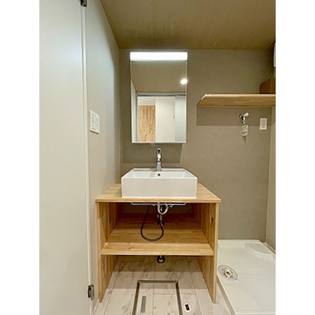 MIRTO西大井の独立洗面台|独立洗面化粧台が付いています