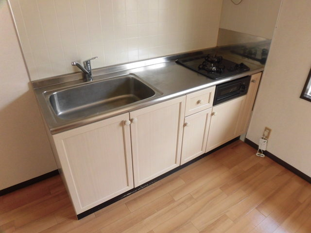 サンクレスト昭和Ｂ棟のキッチン|前回募集時の写真です