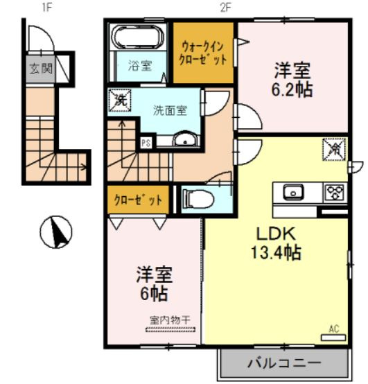 ラッジョ・クラルテ クラルテの間取り|☆神戸市垂水区　ラッジョ・クラルテクラルテ☆