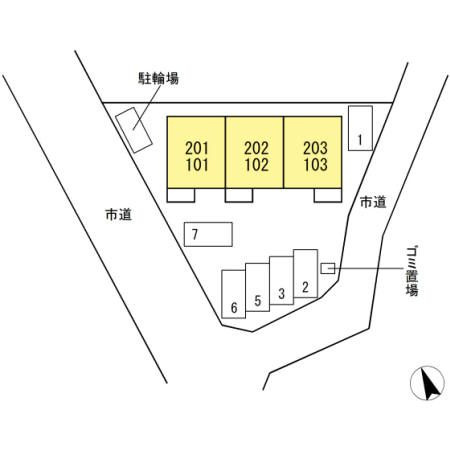 コンフォートの区画図