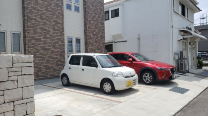ブリッジハイツの駐車場|☆神戸市垂水区　ブリッジハイツ☆