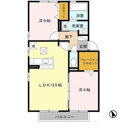 アルコバレーノⅠの間取り|☆神戸市西区　アルコバレーノⅠ☆