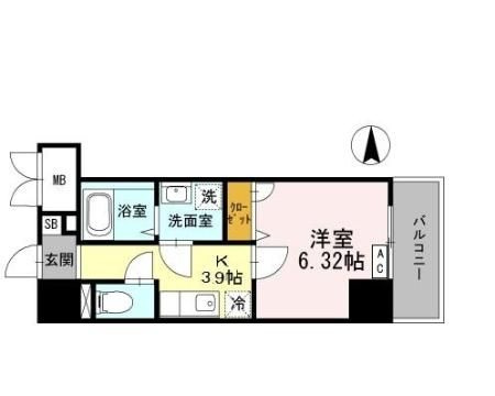 Chlorisの間取り