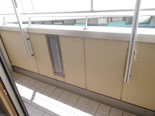 オーク太田Ⅱのバルコニー