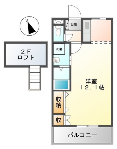 コーポエクセルⅡの間取り