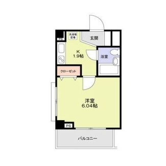 【間取り】 | アルテール元住吉 | 間取りです。