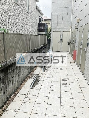 石川台レジデンスのロビー
