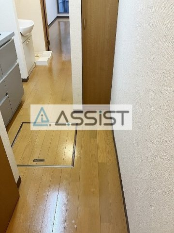 石川台レジデンスの玄関
