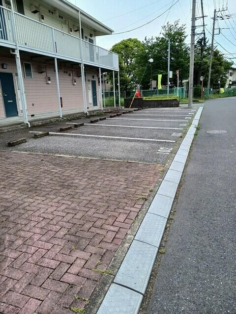 パークサイドハイツの駐車場