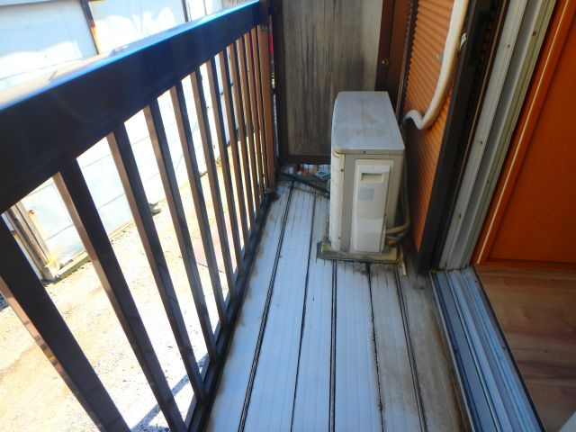 みつ和荘のバルコニー|他のお部屋の参考写真となります。