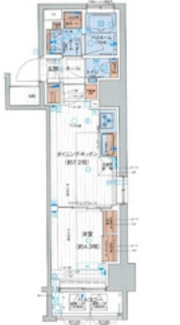 【間取り】 | エステムプラザ赤羽アンダルシア | 間取りです。