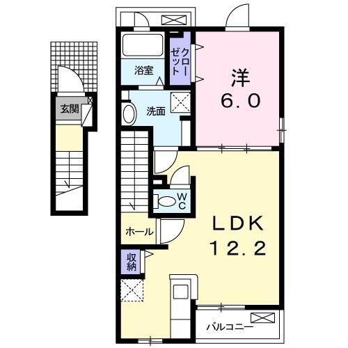 ベルメゾンの間取り