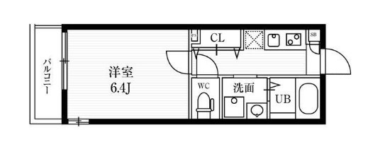 ミハス柏Ⅱの間取り