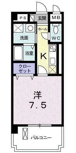 モン・リヴィエールの間取り