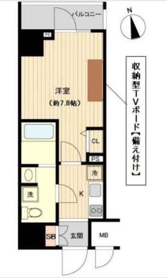 オーキッドレジデンス上野の間取り
