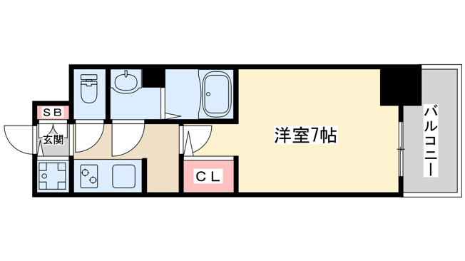 【間取り】 | S-RESUDENCE上新庄beat