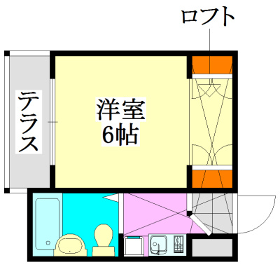 【間取り】 | ジュネパレス船橋第30